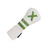 PU Waterproof Golf Head Covers Internal Thickened Plush Durable Golf