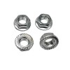 JINFANNIBI Exhaust Flange Install Kit & Pair Gaskets Nuts Washers