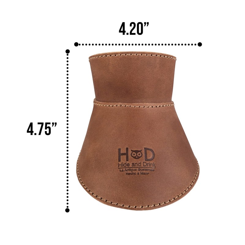 Hide & Drink, Pour Over Collar Compatible with Chemex 6-Cup