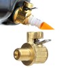 Engine Oil Drain Valve M12‑1.75 Connector Quick Brass Stainless Steel