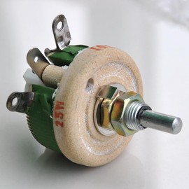 Electronics-Salon 25W 500 OHM High Power Wirewound Potentiometer, Rheostat, Variable Resistor.