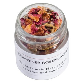 Incense | Heart Opener Rose Laughter | Handmade by Annika | Incense Blend from Glückwerkstatt | Ready to Use | Premium Quality