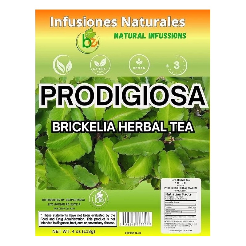 B-Experts Store Prodigiosa Herbal Tea – 4 oz (113g) –