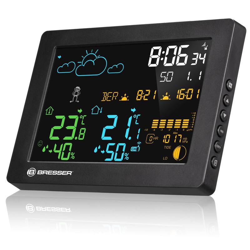 Bresser MeteoTemp Baro HZ Colour Weather Station - Your Daily