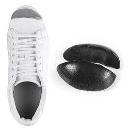 Shoe Filler for Too Big Shoes, Toe Insert to Make Boot Fit Tighter Shoe Pads Toe Fillers Cushion Inserts for Loose Boots for Men and Women (Size S, 2.36x0.39 Inch)