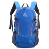40L Lightweight Daypack Cycling Hiking Waterproof Travel Backpack, navy, Rucksack