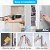 Young Dance Self-Stick Adhesive Cabinet Handles - 6" Stainless Steel