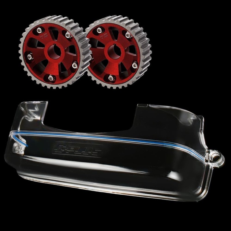 G-PLUS Clear Cam Gear Timing Belt Cover Cam Pulley Compatible