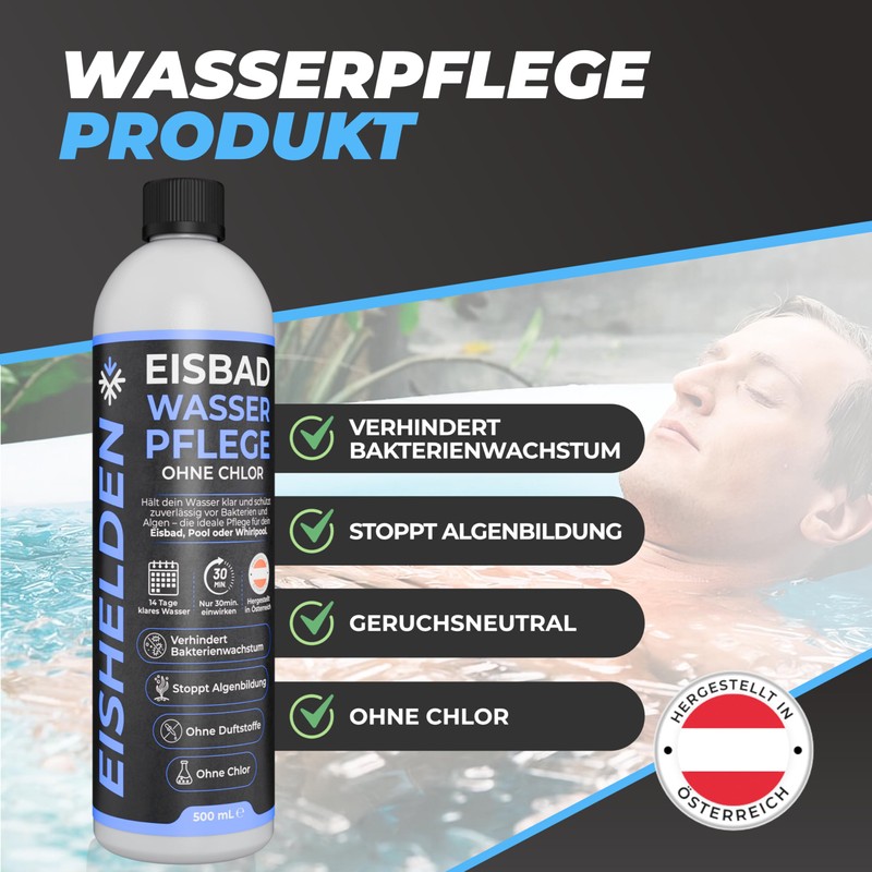 Eishelden Ice Bath Water Care - Keeps Water Clear &
