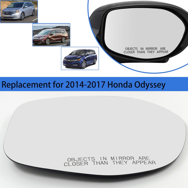 Odyssey Passenger Side Heated Mirror Glass Compatible with Honda Odyssey