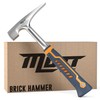 Mutt Tools Professional Brick Hammer - 20oz Heavy Duty Masonry