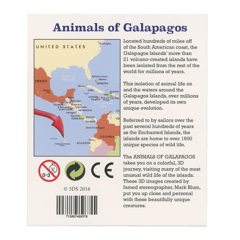 Galapagos - Compatible with View-Master 2 Reel Set - New