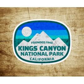 Kings Canyon Decal Sticker National Park Cascade Range California