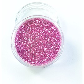 Glitter Lips Ultra Fine Dust Powder Sexy Shades Iridescent Holographic Metallic Fashion Lips 1x 5ml Pot (Metallic Rose)