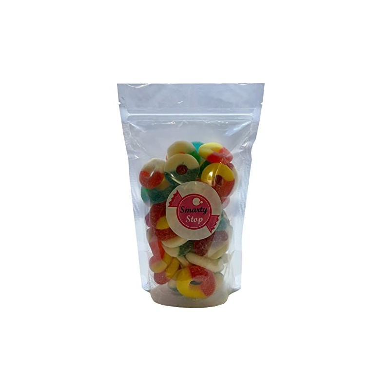 Smarty Stop Gummy Rings (Mixed Flavors, 1 Pound (Pack Of