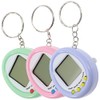 jojofuny 3pcs Electronic Pocket Pet Keychain Virtual Electronic Digital Pet