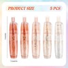 5PCS Correction Tape Set Transparent Gradient Cute Design Tippex Pen