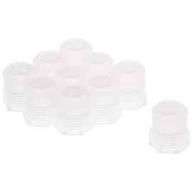 Ichinen TASCO TA636BD-2 Flare Cap for Male Thread (Screw Type), 1/4 Flare Female (Pack of 10), Clear