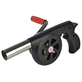 Outdoor Cooking BBQ Fan Air Blowerï¼Hand Crank Blowersï¼ Barbecue Fire Bellows for Picnic Camping Stove Accessories