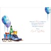 doodlecards Son-in-Law Birthday Card Balloons and Shoes Medium Size with