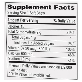 Caltrate 600+d3 Calcio Vitamina D Huesos Fuertes Chocolate