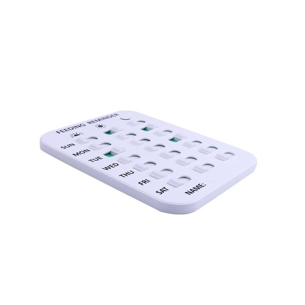 BDHI Dog Feeding Reminder Pet Feeding Chart with Stickers Daily