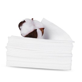 FOMIYES 1 Set 50Pcs Disposable Facial Cleansing Towels Thick Cotton Makeup Towels for Travel Outdoor and Camping Portable Facial Cleaning Tissue