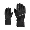 Ziener Men's Gezim Ski Gloves, Winter Sports, Waterproof, Breathable, Black