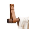 Keyaiira Genuine Leather Curtain Rod Holder urtain Rod Bracket Holders