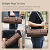 XINZUO Chef Knife Roll Bag-Professional Chef Knife Case-16oz Waxed Canvas