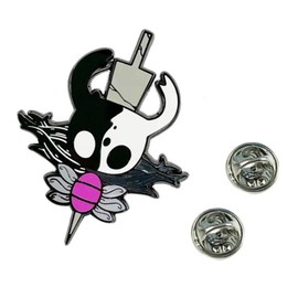 Hollow Knight Metroidvania Video Game 2" Enamel Pin Badge by Pinstant