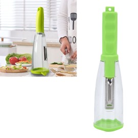 Vegetable Peeler, Peelers for Kitchen Storage Box Peeler Vegetable Peeler with Container Potato Peeler for Living Room Bedroom, and Office