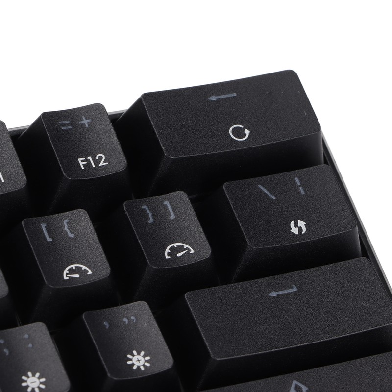 Mechanical Keyboard 61 Keys Three Modes Support Wireless Portable Ergonomic
