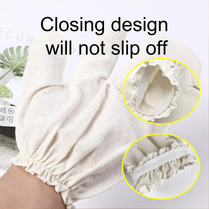 Garshana Gloves Raw Gloves for Ayurvedic, Cellulite Reduction & Dry