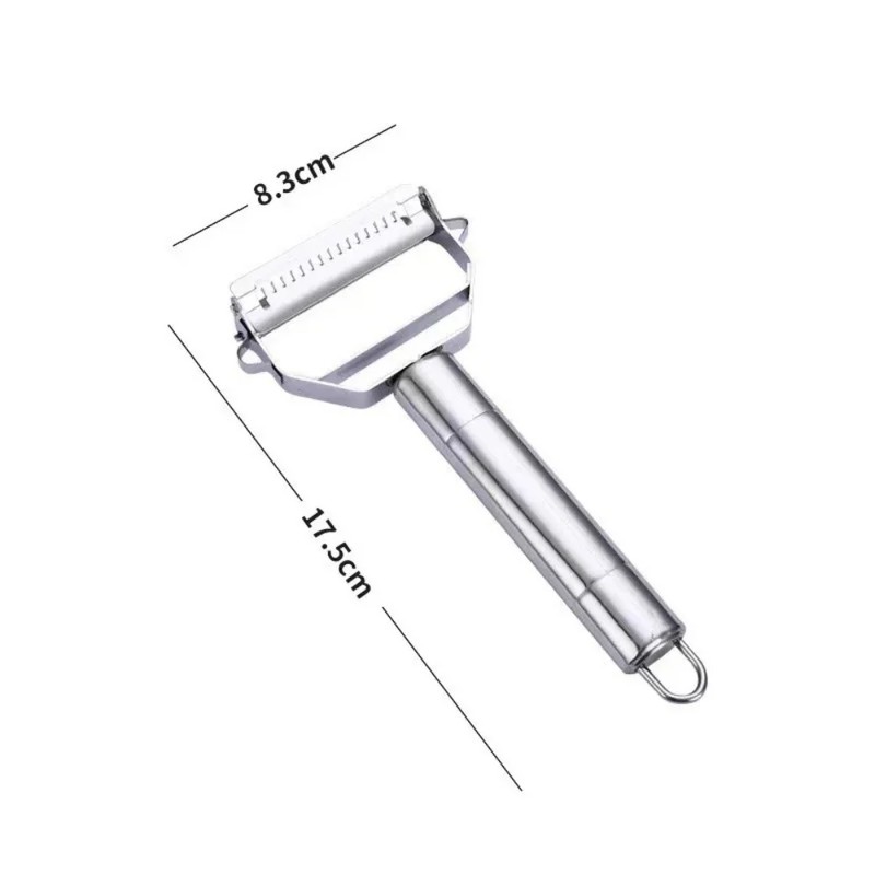 Multifunction Vegetable Peeler for Kitchen Prep – Stainless Steel Double-Head