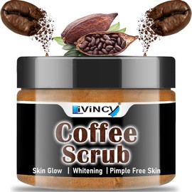 Livincy scrub for face women and men coffee scrubs for face best face scrub for men coffee scrubs 100gm