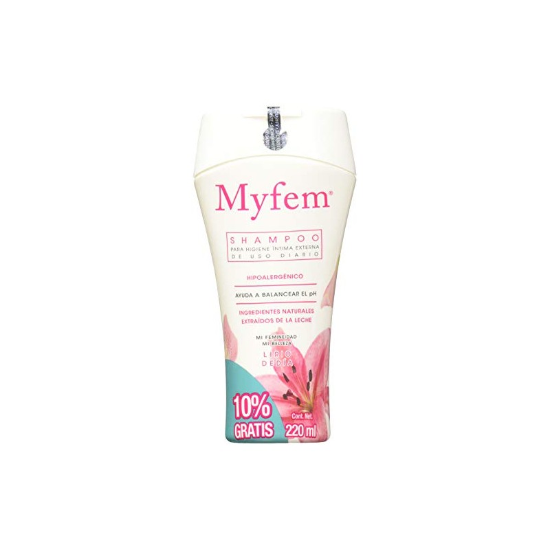 shampoo hipoalergenico para higiene intima 220 Ml