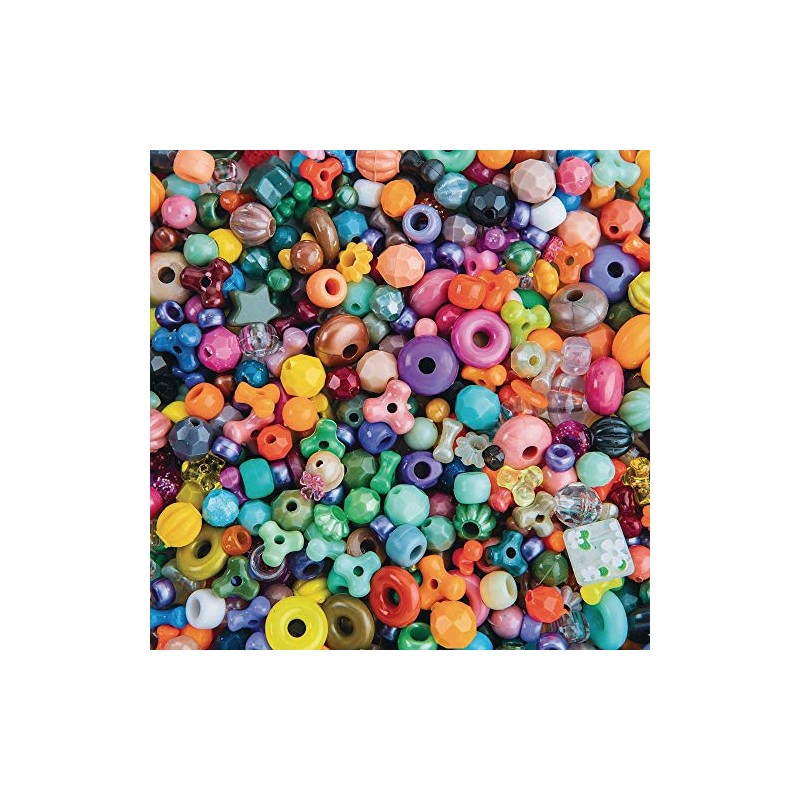 The Beadery 1-Pound Bag of Mixed Craft Beads