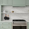 SODI MOSAIC Grout-Free Natural Stone Peel and Stick Backsplash -