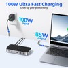 Laptop Docking Station,16 in 1 Docking Station USB C Docking