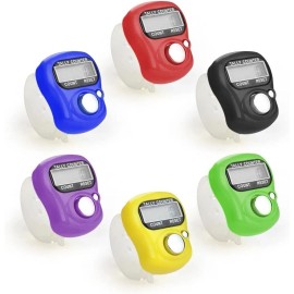 FIOTOK Electronic Finger Counter,5 Digit LCD Electronic Digital Display Finger Hand Tal