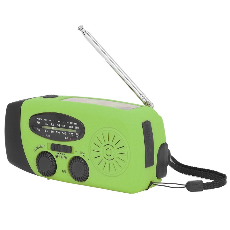 Hand Crank Solar Radio Multifunctional Emergency Radio LED Radio with