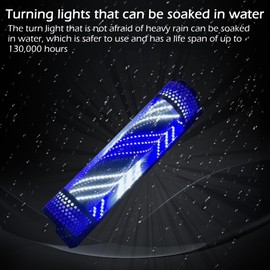 WEUMNV 35.4 Colorful Rotating LED Salon Light, Barber Pole,Barber Poles Outdoor,Barber Shop Signs Pole Rotating Illuminated Light Hair Salon Shop Beauty Sign,Wall-Mounted,Outdoor rain-Proof…