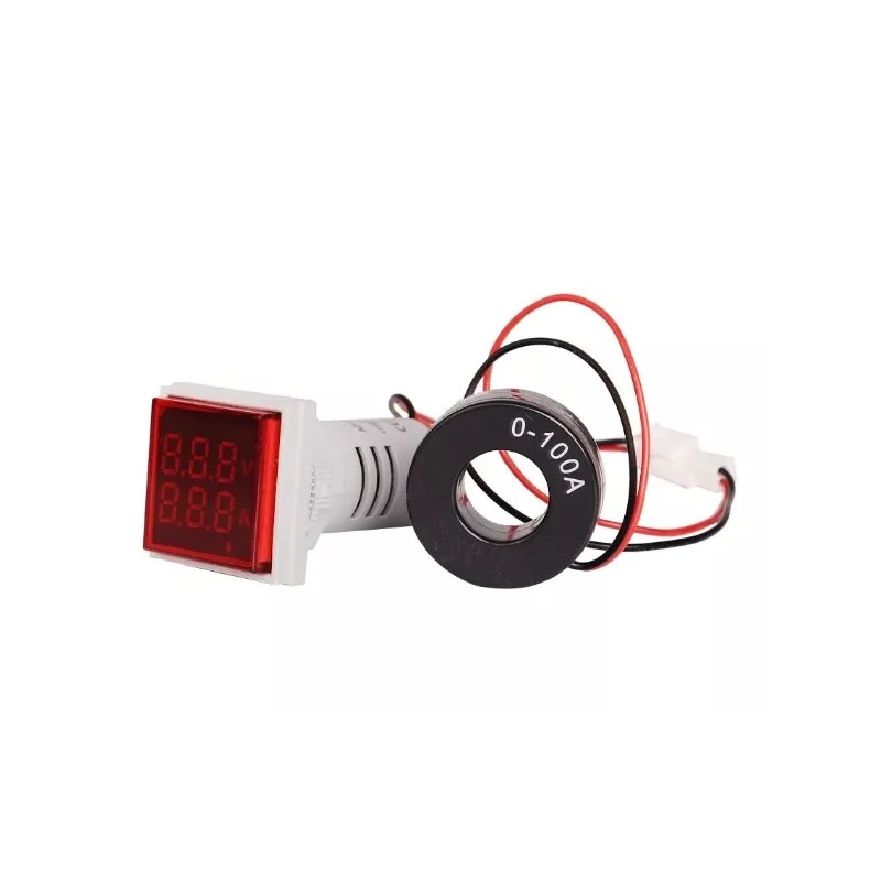 AJC Toys Voltimetro Y Amperimetro Digital Ac/100-300v 0-100