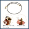 INFINAUTO 80cm 31" Car Tire Air Inflator Hose Adapter Quick