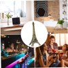 DPWOUM 1Pc Gold Eiffel Tower Statue Mini Eiffel Tower Artificial