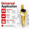 Engine Cooling Fan Temperature Sensor Switch 1/8"NPT,180F On - 165F