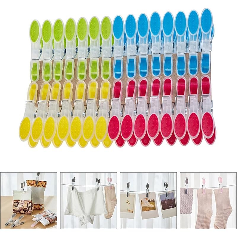 AIMALL 30 PCS Household Clip Seamless Clothes Drying Clip Windproof