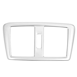 KIMISS Rear Air Conditioner Frame Trim ABS Chrome for 218i Gran Tourer F45 F46 15-18