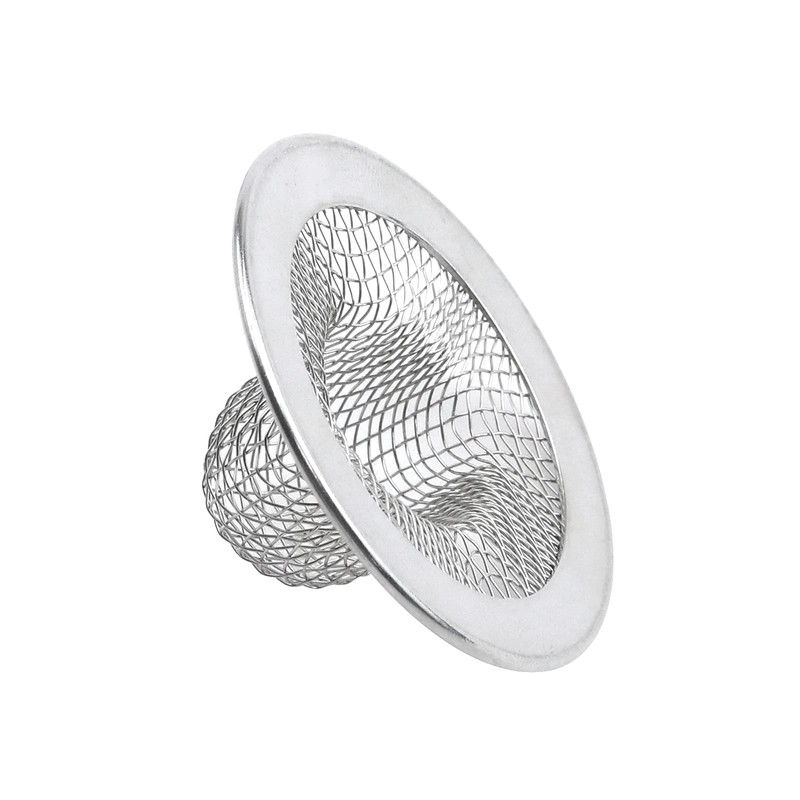 Antrader Kitchen Sink Strainer, 2Pcs Stainless Steel 2-Inch Diameter Mesh
